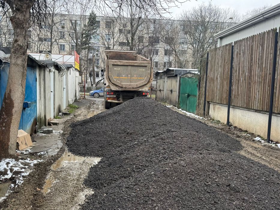Amenajam drumuri/strazi/parcari/frezat de asfalt/piatra 16/32/bragadir