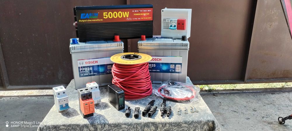 Инвертор 5000 W пълна синусоида+акумулатор и мн. други ТОП предложения