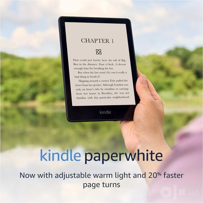 Читалка Электронный ридер Amazon Kindle Paperwhite 11 Gen 16GB + Чехол