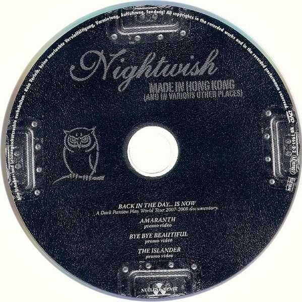 CD+DVD Nightwish - Made In Hong Kong 2009 CD Box