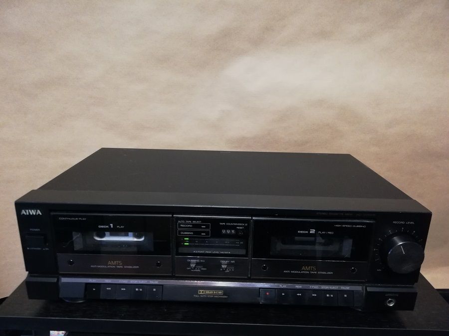 Stereo Double Casette Deck AIWA AD-WX515Z - Japan/Vintage/Perfect