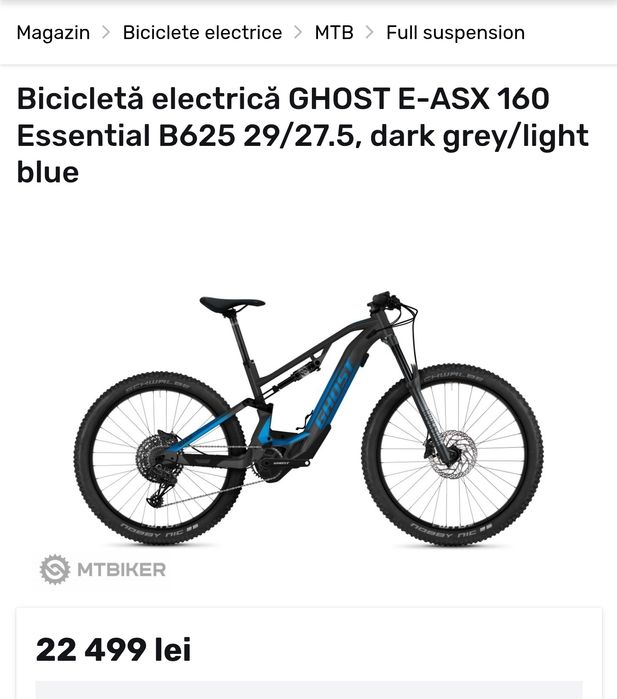 Bicicleta Electrica Ghost
