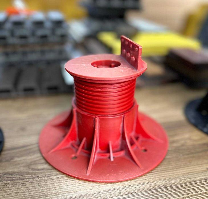 Регулируемые опоры для террасной доски из ДПК  .