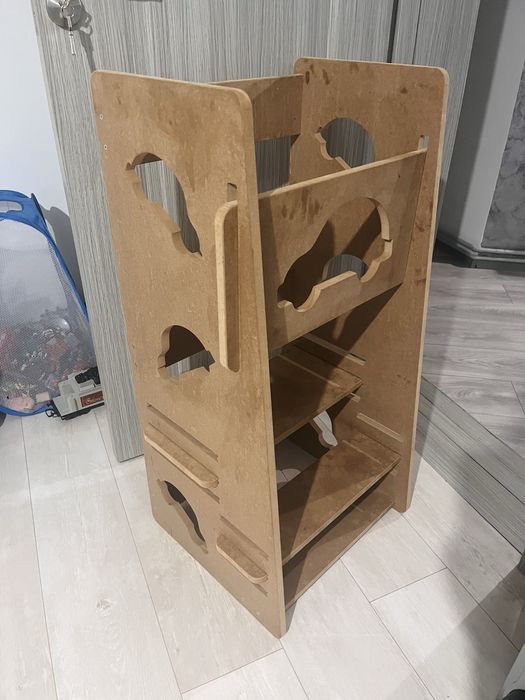 Turn de invatare pentru copii, din lemn mdf brut