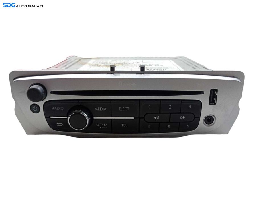 Radio CD Player Bluetooth USB MP3 Renault Scenic 3 2009 - 2016 Cod 281159184R [LC0866]