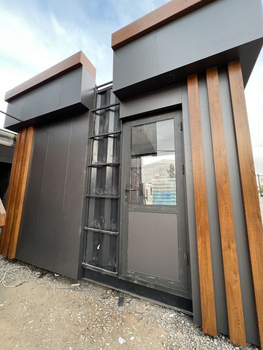 Контейнер кафе Контейнер Домик Магазина Сартарошхона Готовы Конструкци