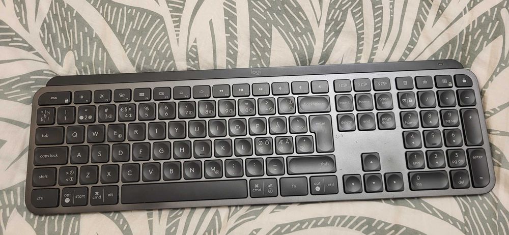 Logi MX Keys Logitech Tastatura Wireless Bluetooth fuctionala  170 Lei