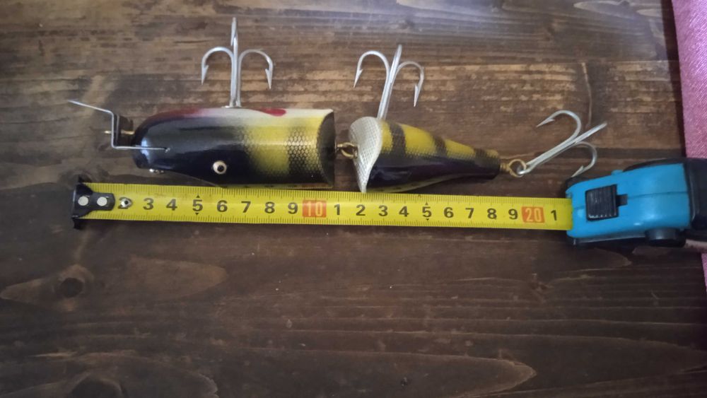 Vobler 45+ ani, neutilizat, 89g, Jointed Pikie Creek Chub 6801W