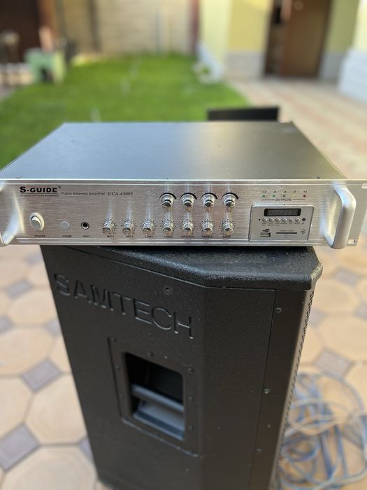 трансляционный усилитель мощности S-GUIDE UCA-4300F.