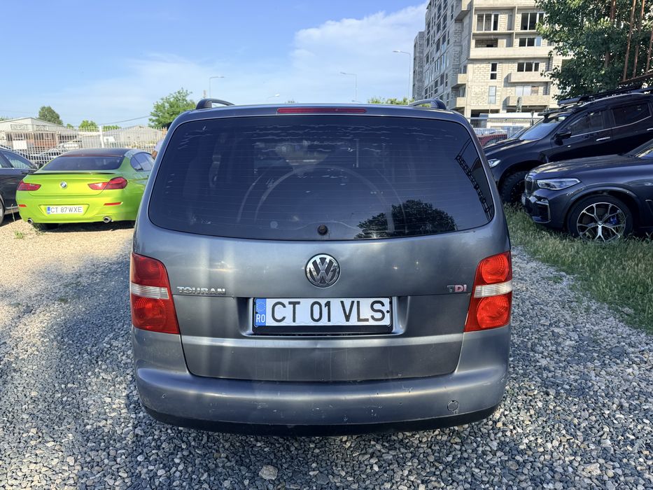 Vw Touran 7 locuri plata partiala