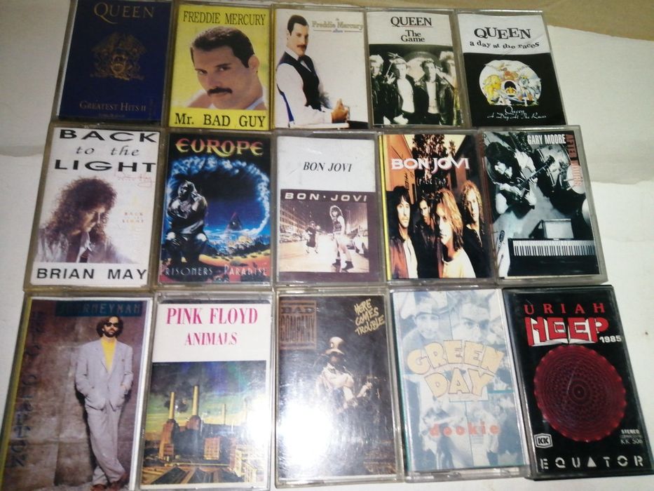 Касети с Рок и метъл изпълнители