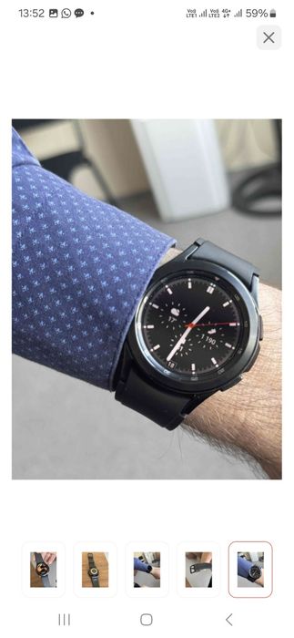 Смарт-часы Samsung Galaxy Watch 4 Classic