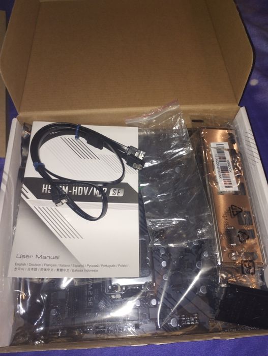 Placa de baza ASRock H510M-HDV/M.2 SE (defecta, pentru piese)