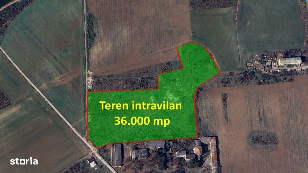 Teren intravilan 36.000 mp Crevedia - Dambovita
