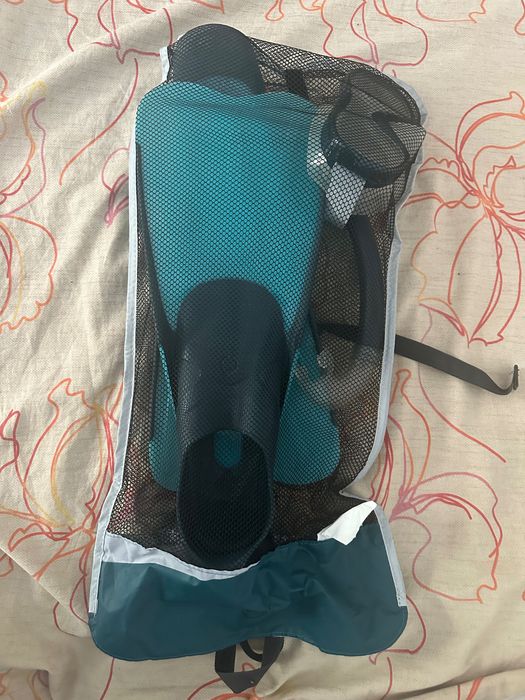 Set snorkeling + vestă ITIWIT + sac impermeabil SEA BAG