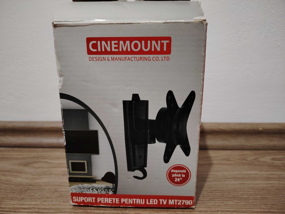 Suport perete TV , Reglabil , Pana la 24" (61 cm)