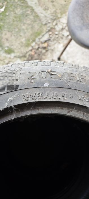 Гуми continental 205/55/16 ДОТ 2016 10 евро броя