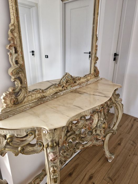 Consola cu oglinda venetiana pt recondiționare