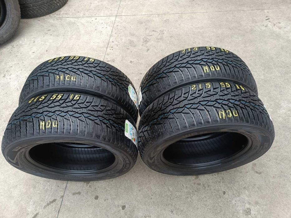 Set 4 anvelope noi de iarna 215 55 16 Nokian WR D4
