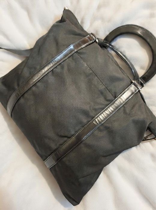 Оригинал Prada Tessuto Nylon Винтаж сумка черная