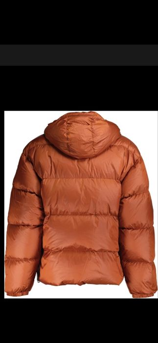 Geaca iarna cu puf, originală GANT,D1 shiny puffer, culoare ocru L -XL