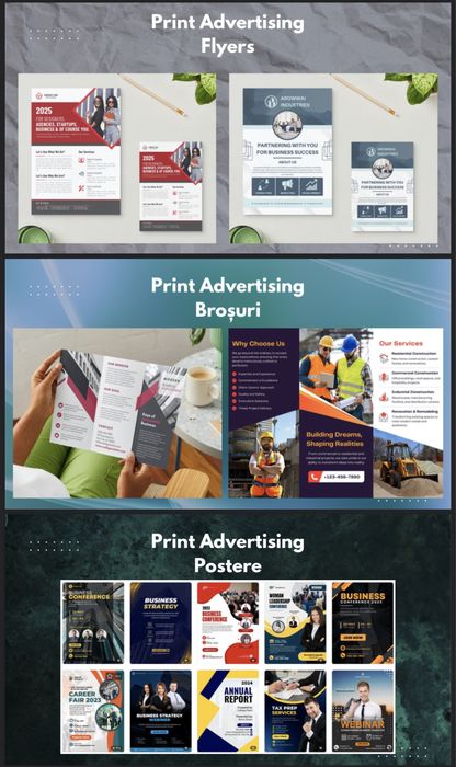 Marketing - Website, Social Media, Print, Promovare Platita