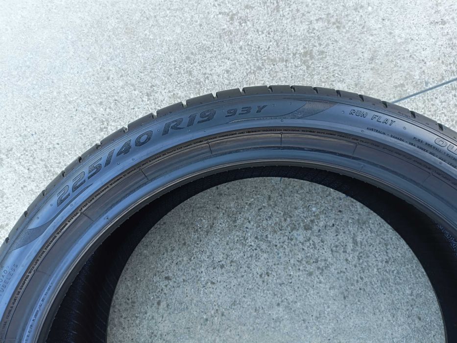Oanvelopa de vara 225 40 19 pirelli p zero pz4 run flat 6,5 mm dot 2024