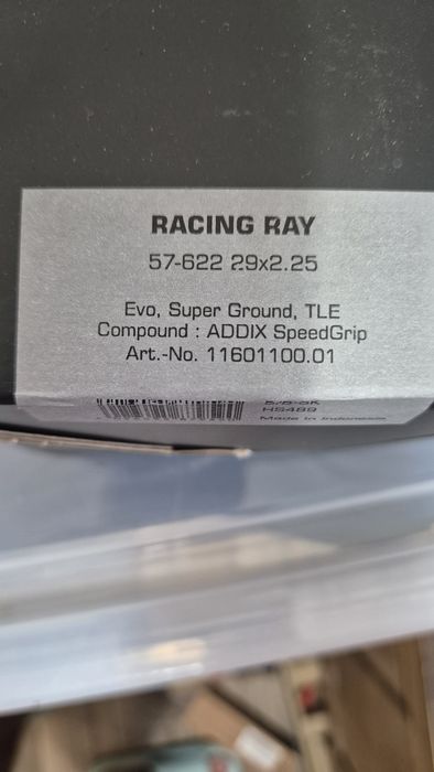 Cauciuc anvelopa Schwalbe Racing Ray Evolution (Super Ground, ADDIX SpeedGrip, TLE, 29x2.25)