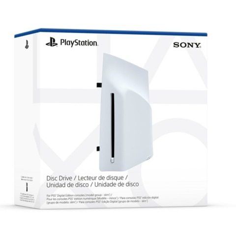 Дисковод для ps5 slim - pro Sony Disk Drive белый