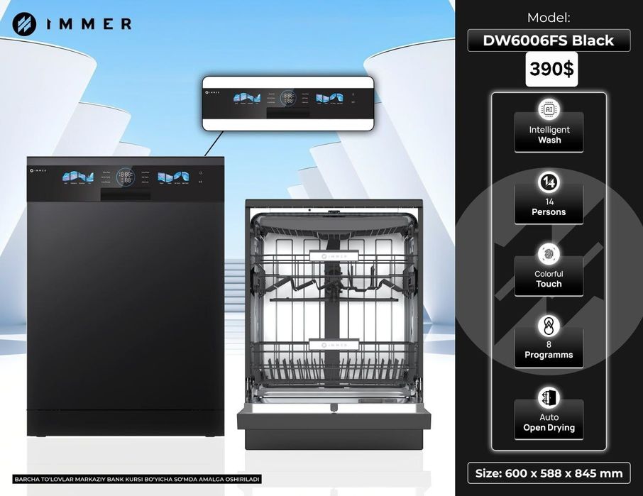 Idish yuvish mashinasi / Посудомоечная машина