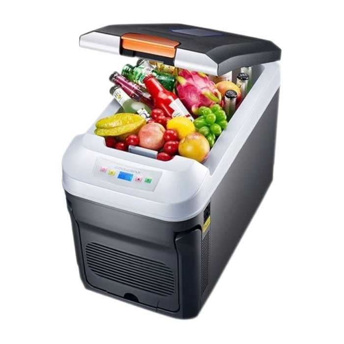 Хладилна кутия 25L 12V/24V/220V Охлаждане до -5°C и отопление до 68°C