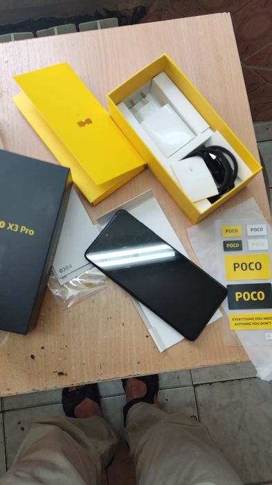 Poco x 3 pro  8GB RAM 256GB ROM