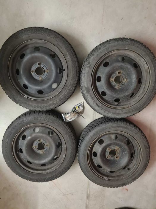 Джанти със зимни гуми за Пежо/Ситроен