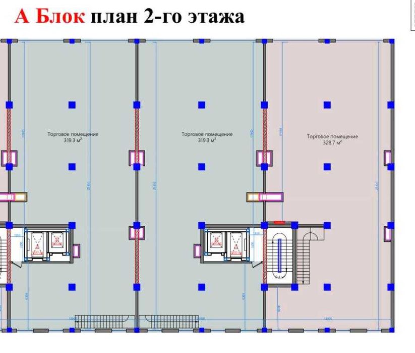 Сдам помещение НАД КОРЗИНКОЙ, 967м2, Вдоль центральной дороги RCP