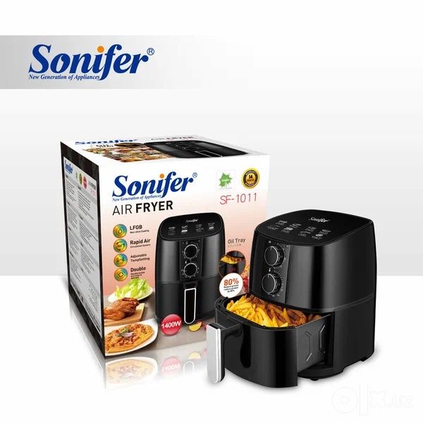 Аэрогриль SONIFER SF-1011 — Современный дизайн и компактность