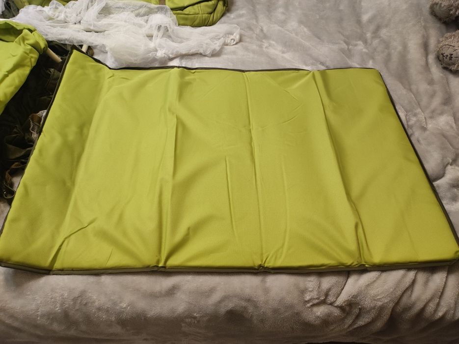 Манеж с люлькой, двойным дном, игровой