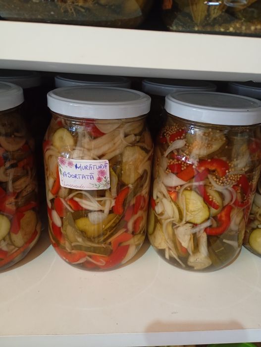 Dulceață diverse sortimente, zacuscă și murături
