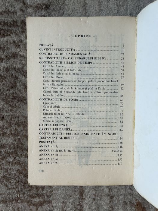 Carte RARA Contradictii Biblice - C. Radu-Conradu (1996, Stoc Epuizat)