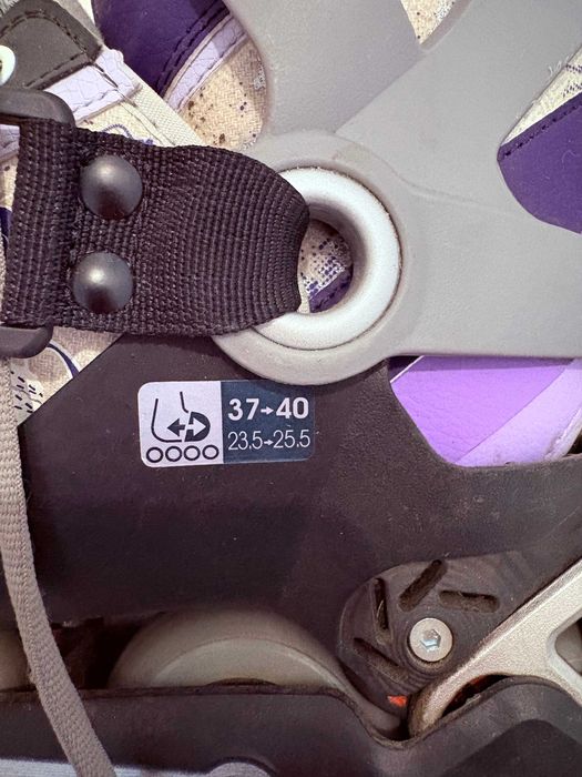 Patine cu rotile Oxelo dama Marime reglabile 37-40