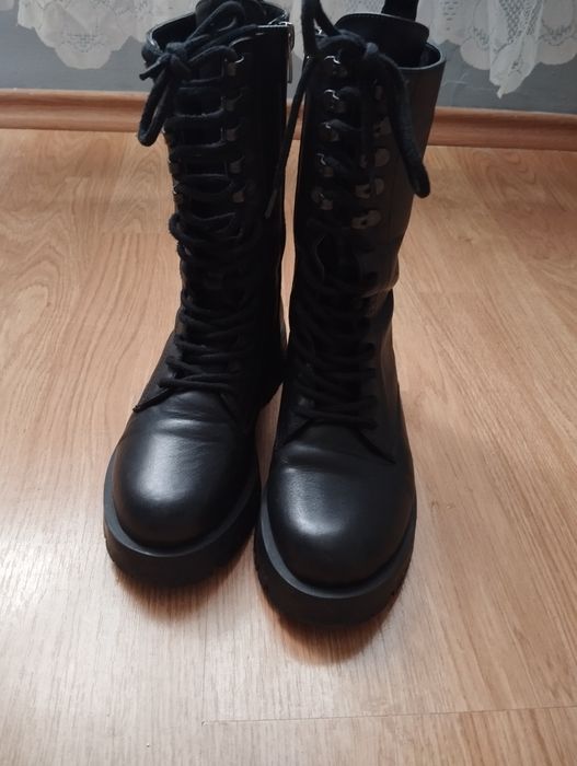 Дамски боти -естествена кожа