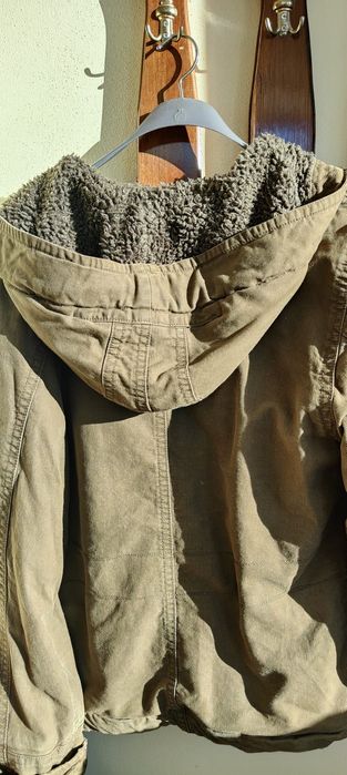 Abercrombie&Fitch- Wilcox -уникалнo яке,шуба,парка,vintage,military.