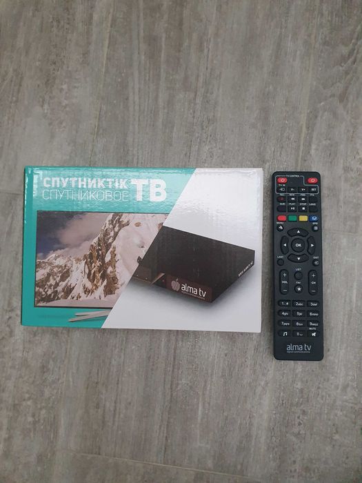 Спутниковая тарелка Алма тв.