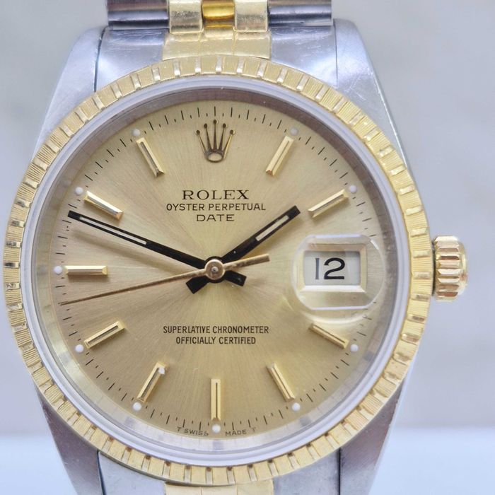 Ceas Rolex Oyster Perpetual Date Ref. 15223, ZEUS Amanet Militari