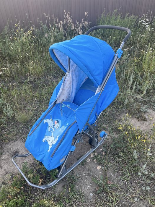 Санки с колесами