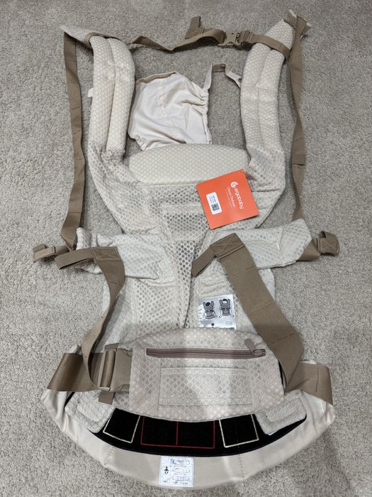 NOU! Marsupiu Omni Deluxe Mesh Natural Beige