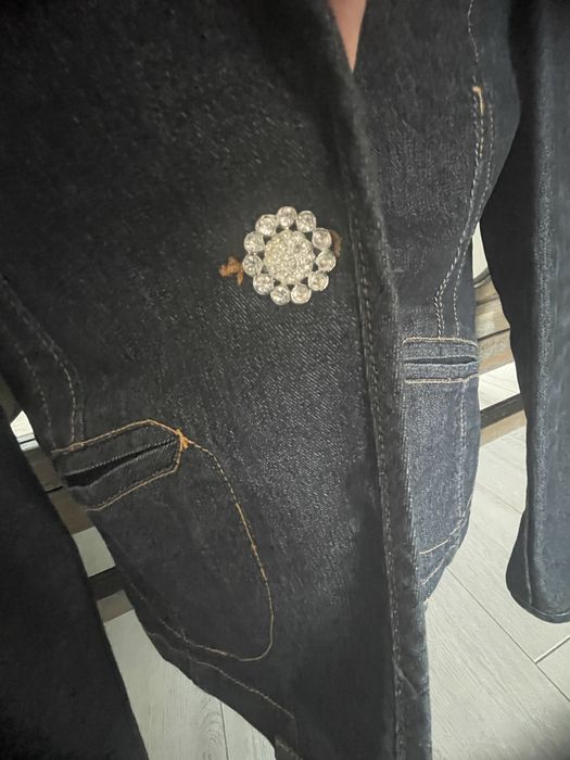 Sacou jeans model Massimo Dutti