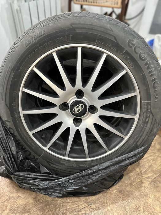 Титановые диски с шинами