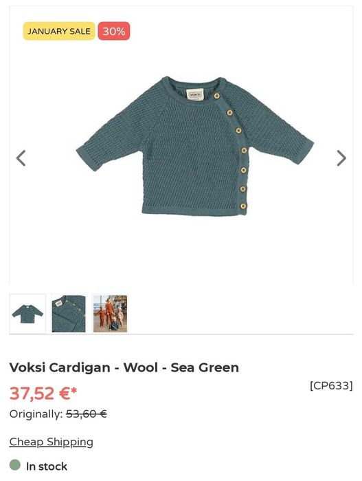 Cardigan din lână merinos mărime 92