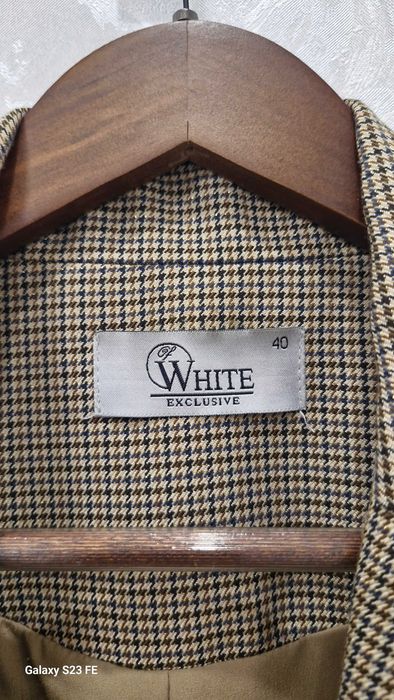 Пиджак в цвет "Гусиные лапки" 40 размер