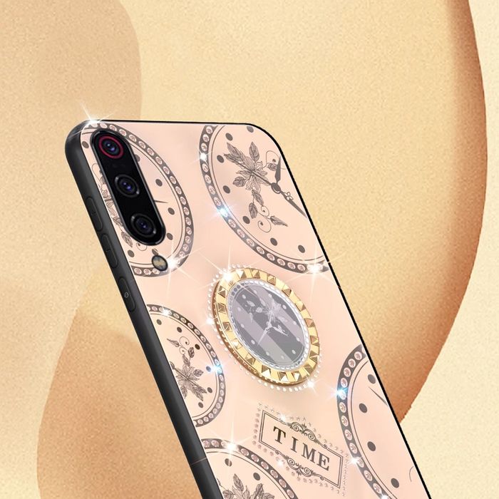 Husa pietricele cu inel " Clock " pentru Samsung A10 ; A70 ; Note 8